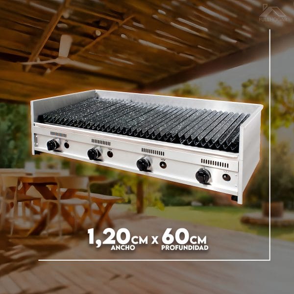 Parrilla Tst A Gas 120cm - Imagen 2