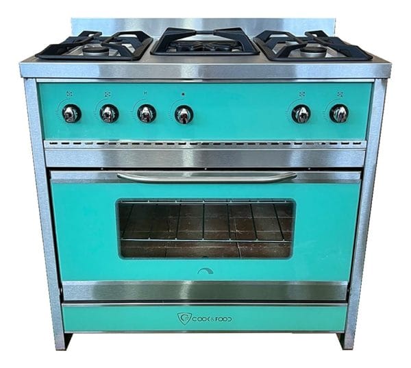 Cocina Semi-Industrial Cook & Food chiara Verde 90cm - Imagen 2