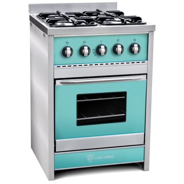 Cocina Semi-Industrial Cook & Food chiara Verde 60cm