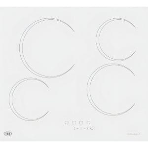 Anafe Electrico Tst Vitro 4 Hornallas Blanco
