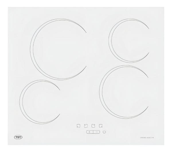 Anafe Electrico Tst Vitro 4 Hornallas Blanco