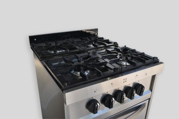 Cocina Cucinare Maraldi 55cm Acero A Gas - Imagen 2