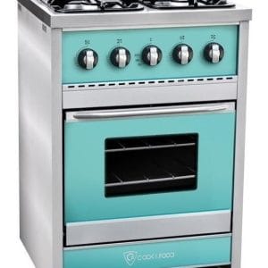 Cocina Semi-Industrial Cook & Food chiara Verde 60cm