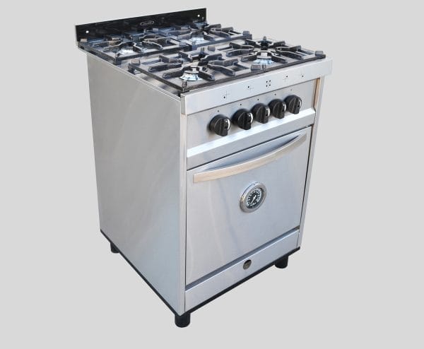 Cocina Cucinare Maraldi 55cm Acero A Gas