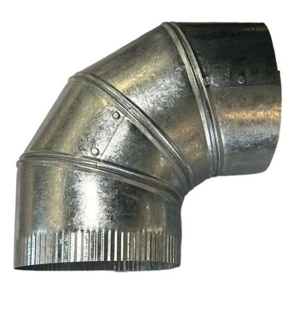 Curva 6" pulgadas chapa galvanizada