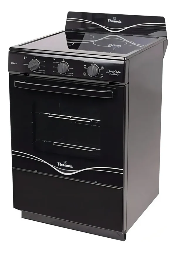 Cocina Electrica Florencia Negro 60cm - Imagen 4