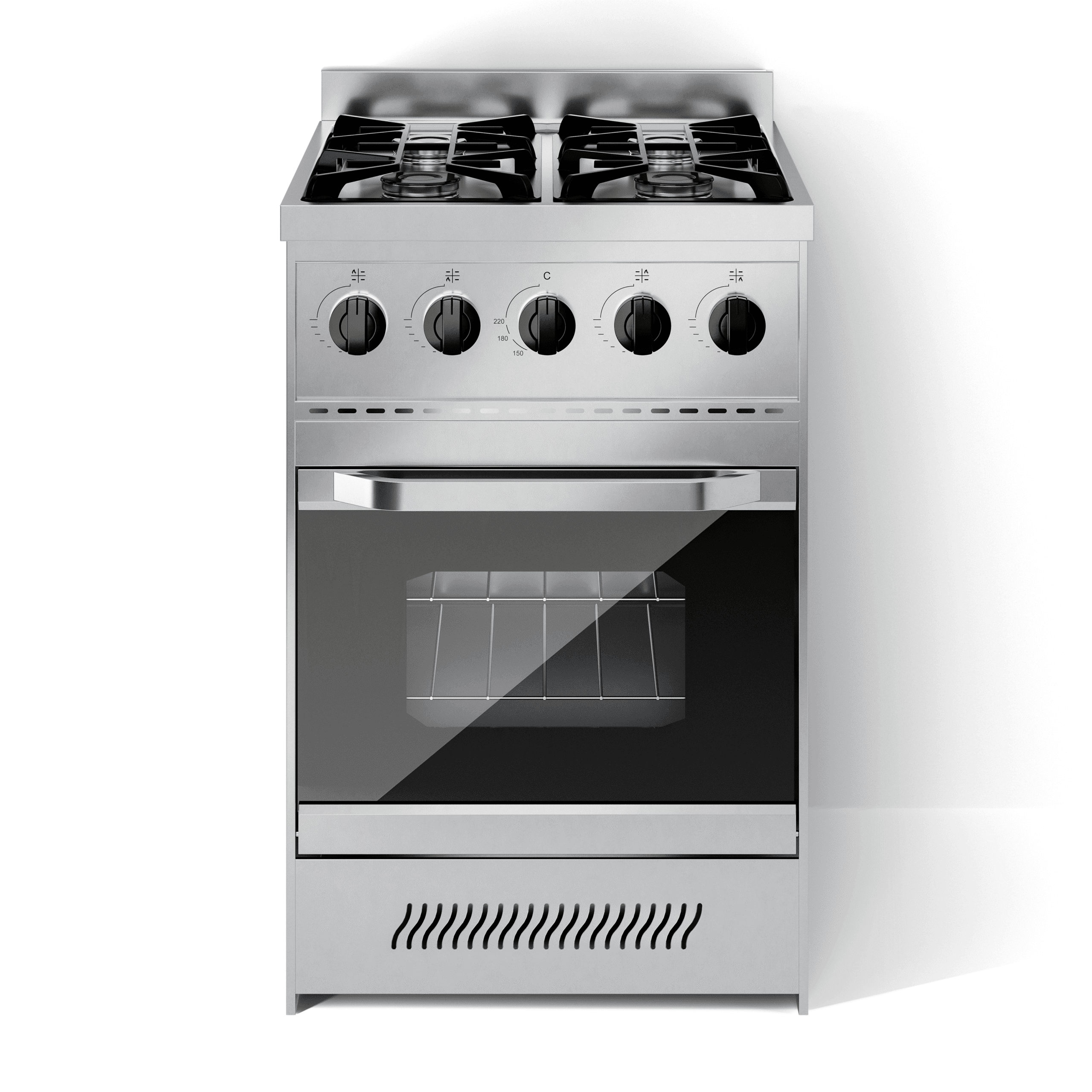 Cocina Semi-Industrial Cook and Food Vidrio 55cm